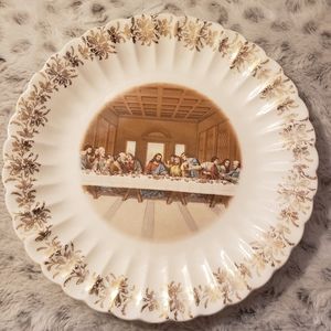 Vintage Lords Supper Plate